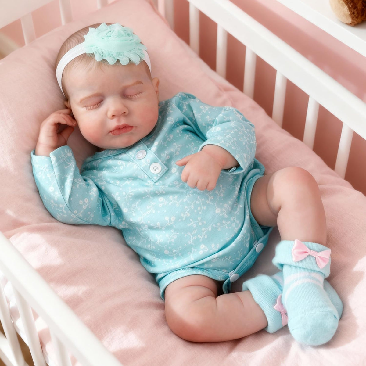 Realistic Reborn Baby Dolls Girl 20 Inch Vinyl Y7131