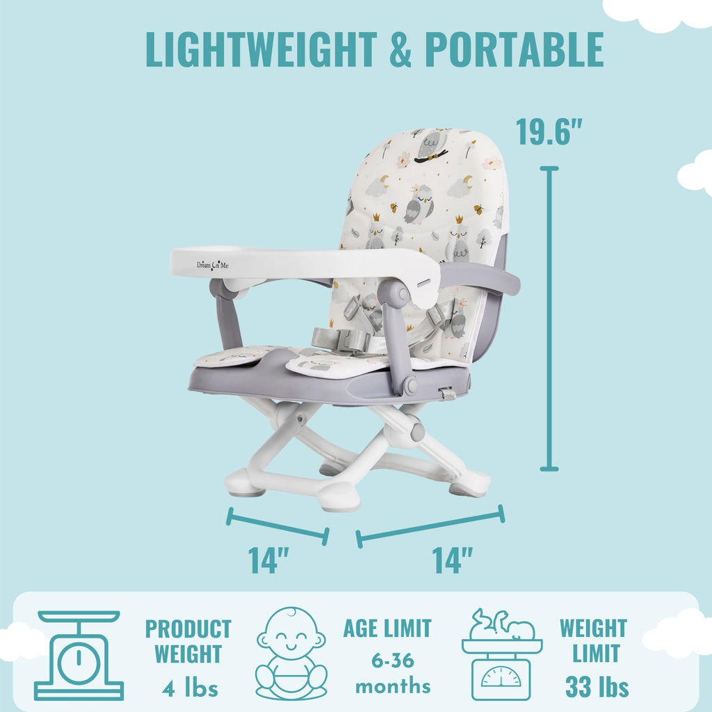 Booster Seat for Babies 6–36 Months, 3-in-1 Adjustable Portable Z113