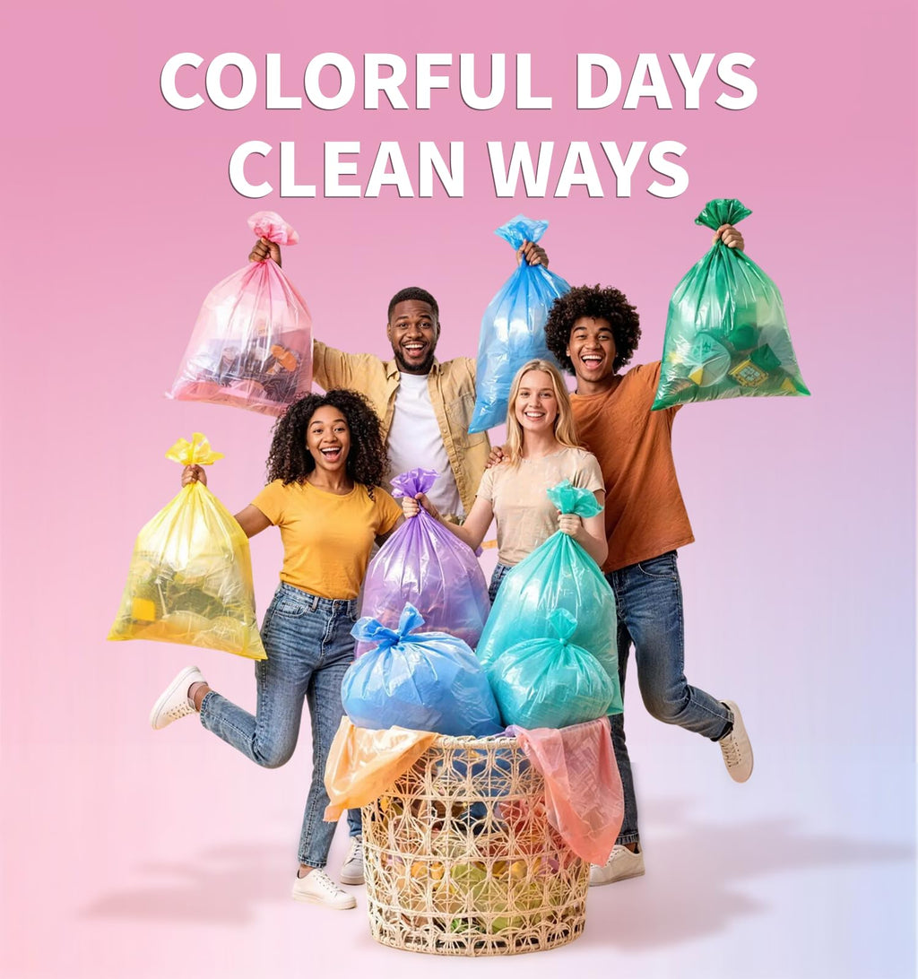 4 Gallon 0.86 Mil Unscented 150 Count Small Trash Bags H87725