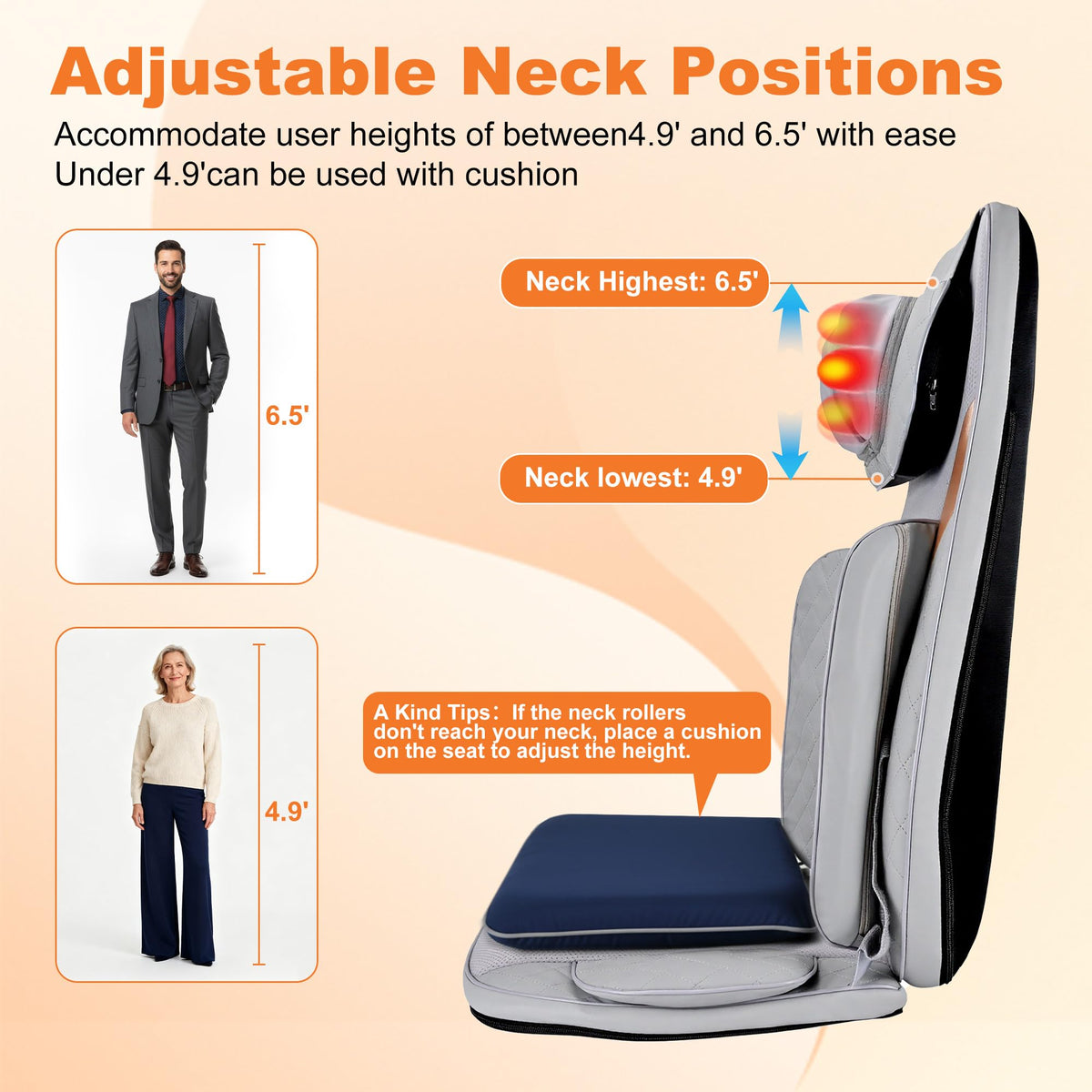 Shiatsu Neck and Back Massager V606549