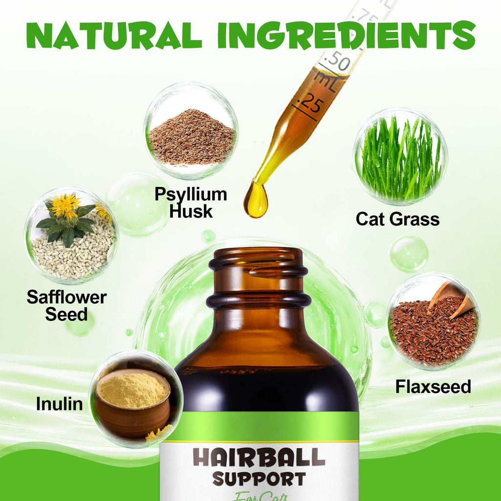 Cat Hairball Remedy Digestive Aid Drops 60ml O1240