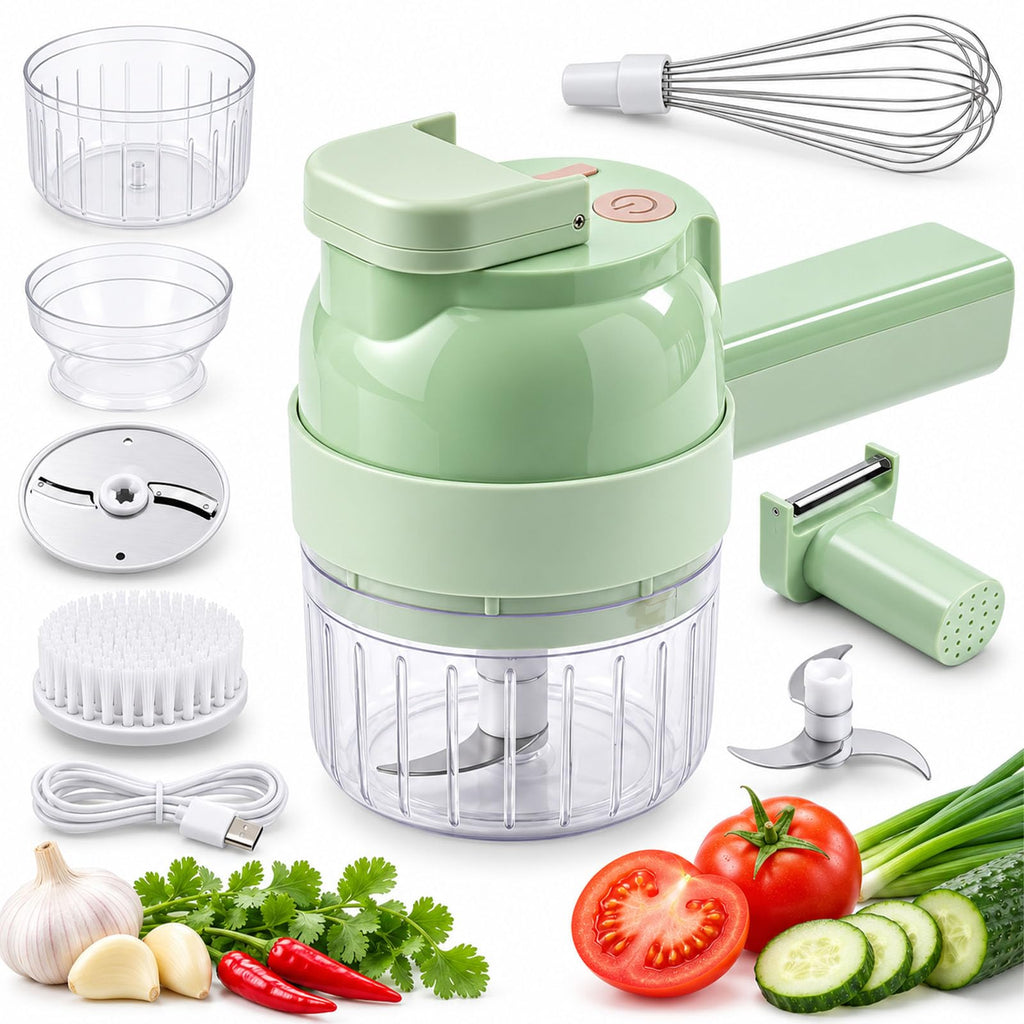 5-in-1 Wireless Electric Vegetable Chopper Z378446