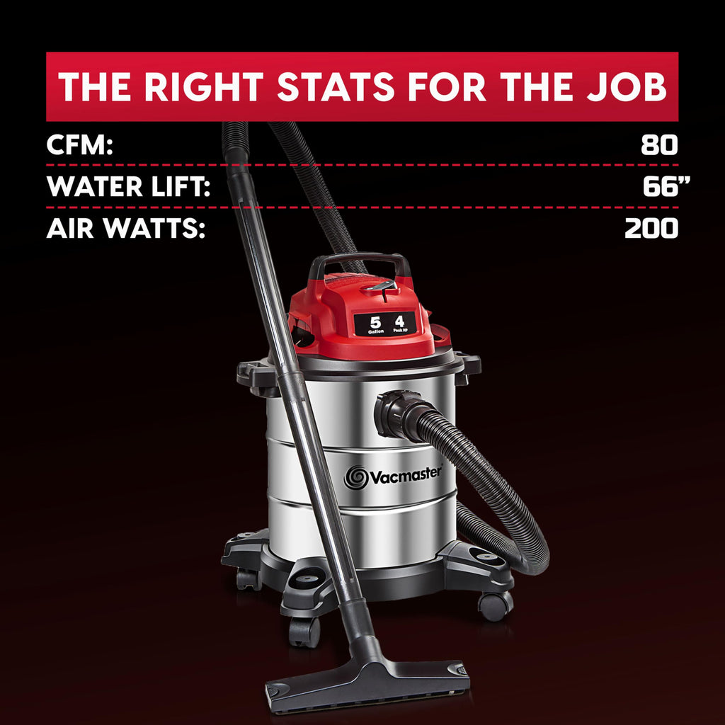 5-Gal Stainless Steel Wet/Dry Vac G994