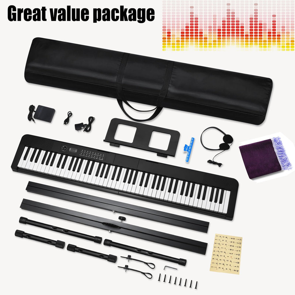 88 Key Electric Digital Piano with Semi Weighted Keys Z758