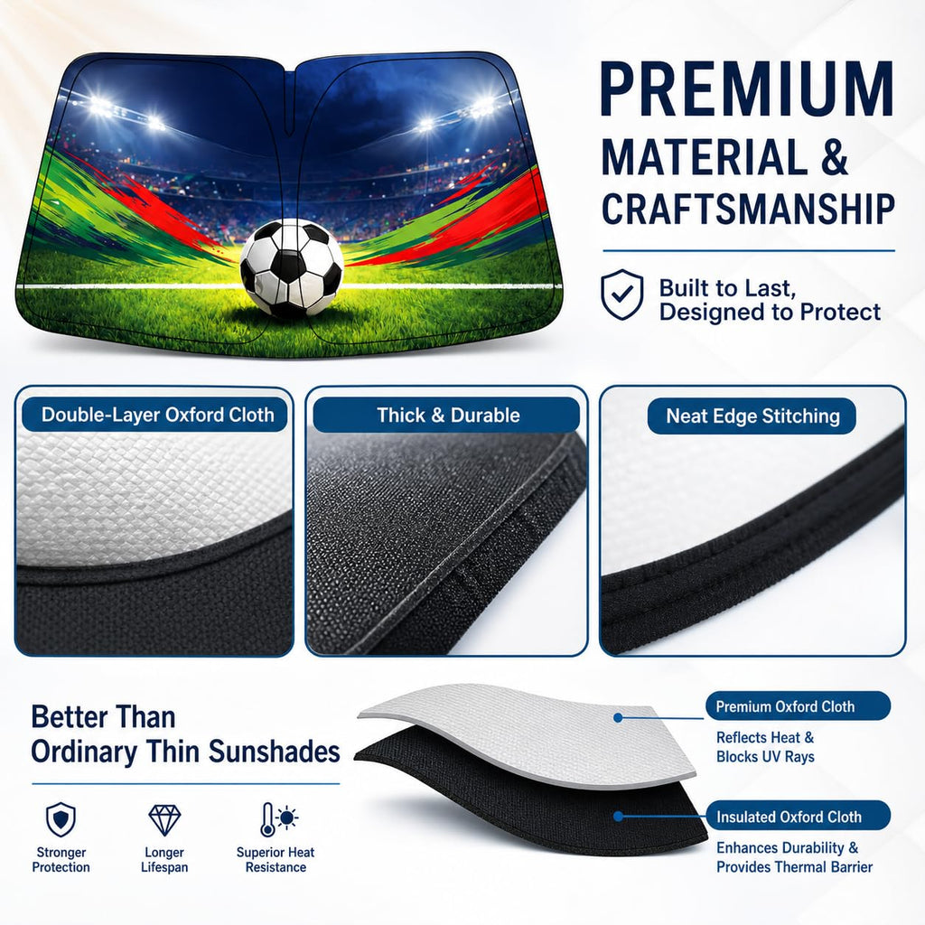 Foldable Front Window Sunshade 140 x 80cm P4741