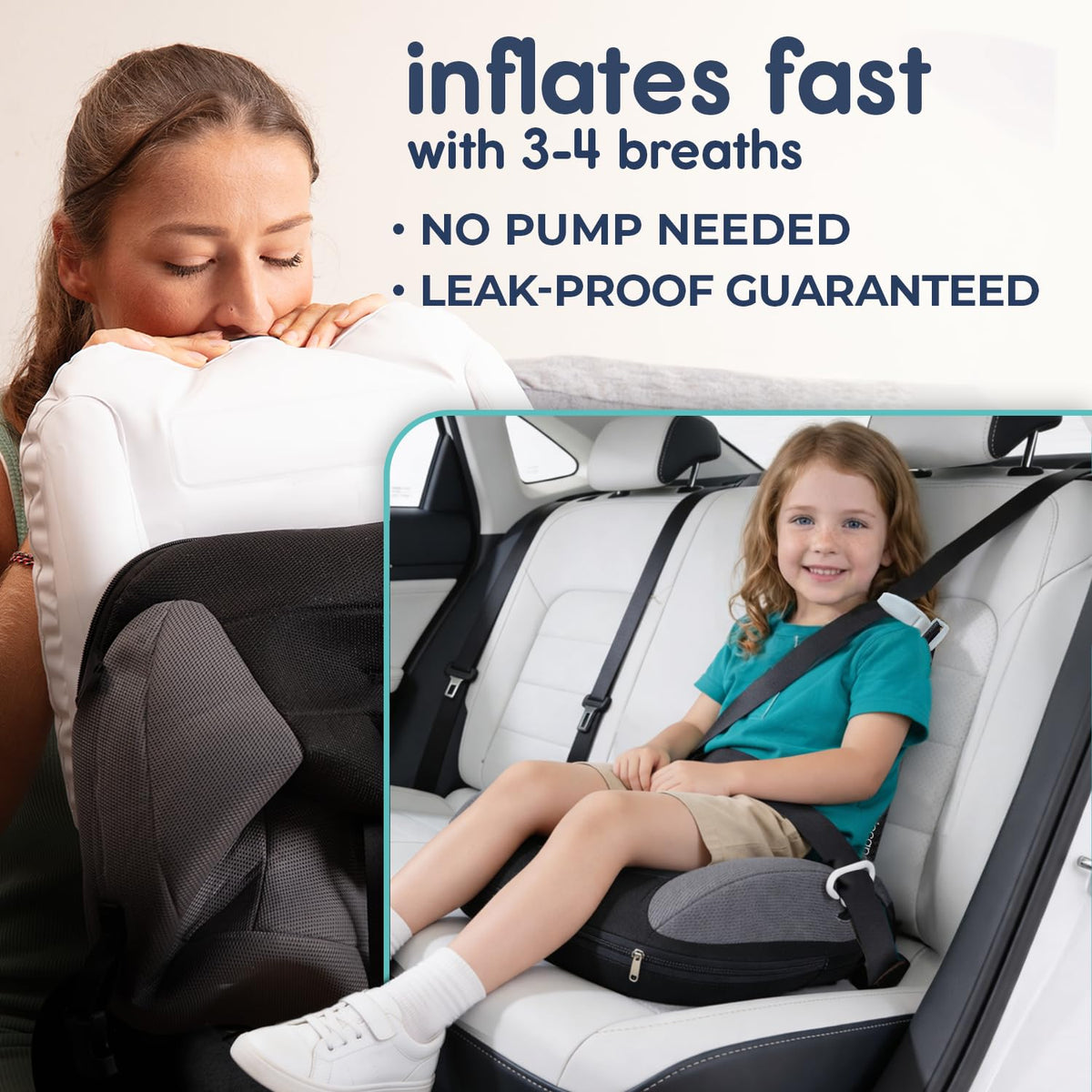 Inflatable Booster Car Seat Y225