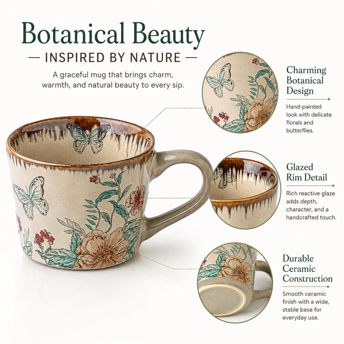 12 oz Ceramic Mug W79258