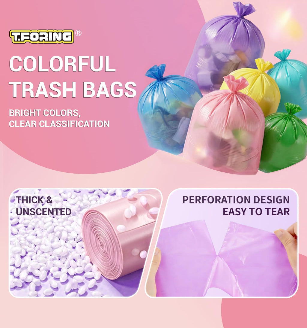 4 Gallon 0.86 Mil Unscented 150 Count Small Trash Bags H87725