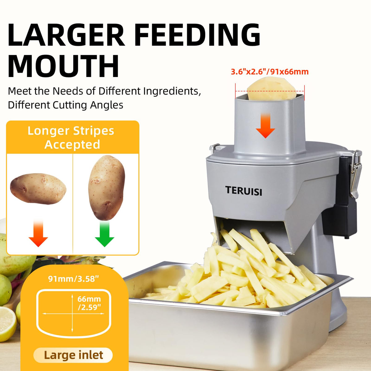 200W 4-In-1 Electric Vegetable Chopper Food Processor F698