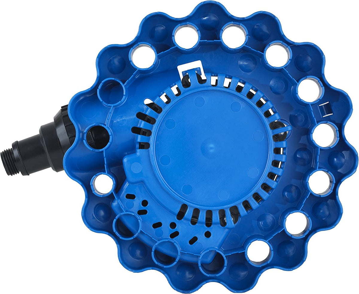 Blue Pool Cover Pump & 5/8 in. x 100 ft. Garden Hose P556478
