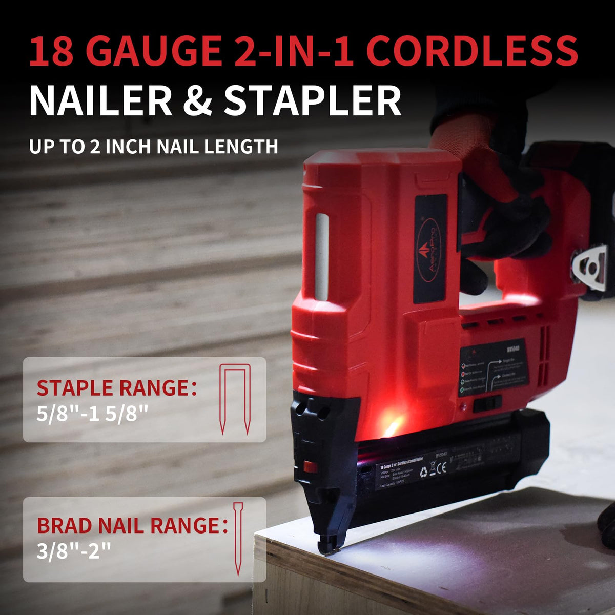 18G Cordless Brad Nailer J727694