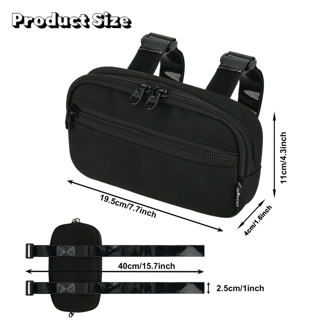 Horse Saddle Bag with Pommel Pocket and Cell Phone Holder K962