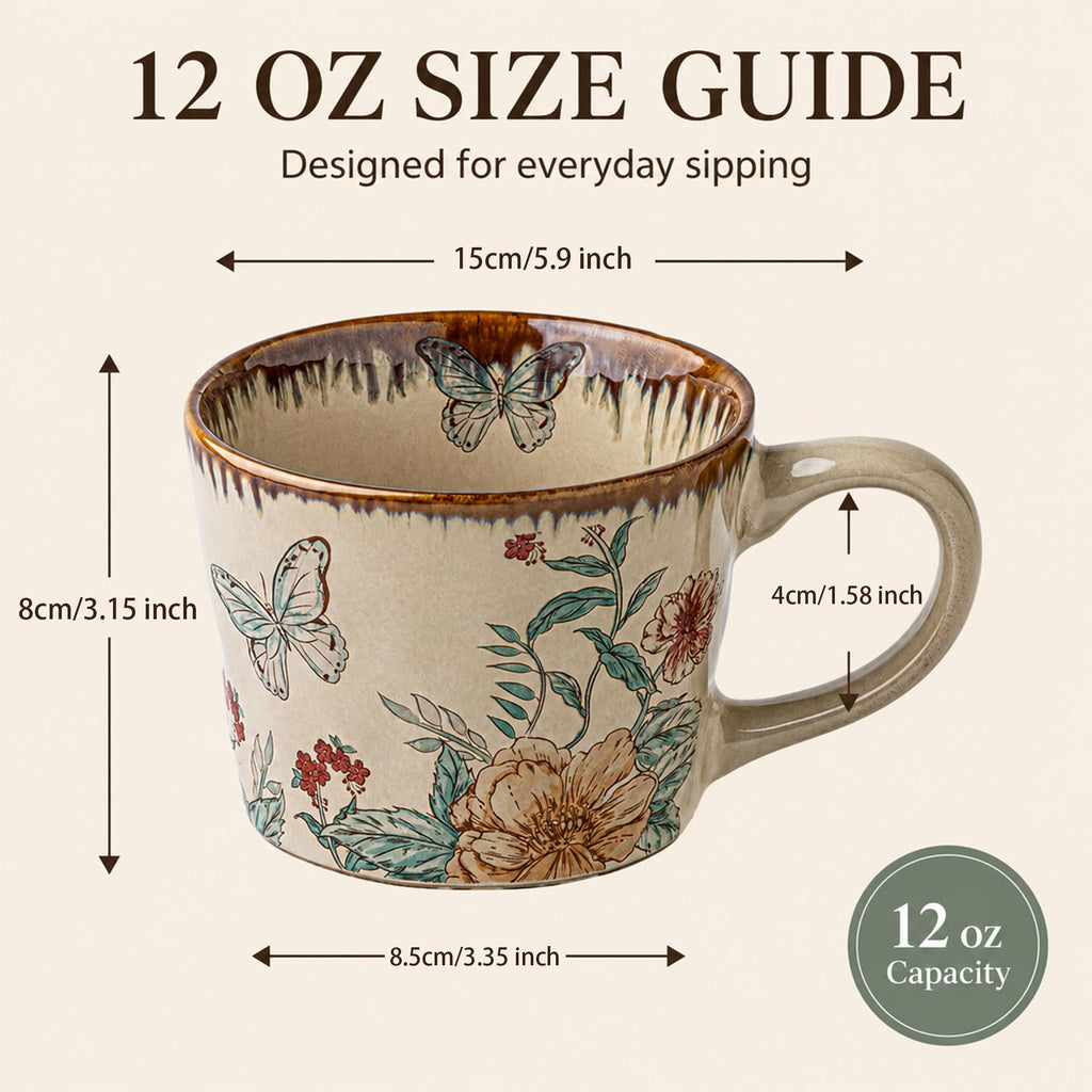 12 oz Ceramic Mug W79258