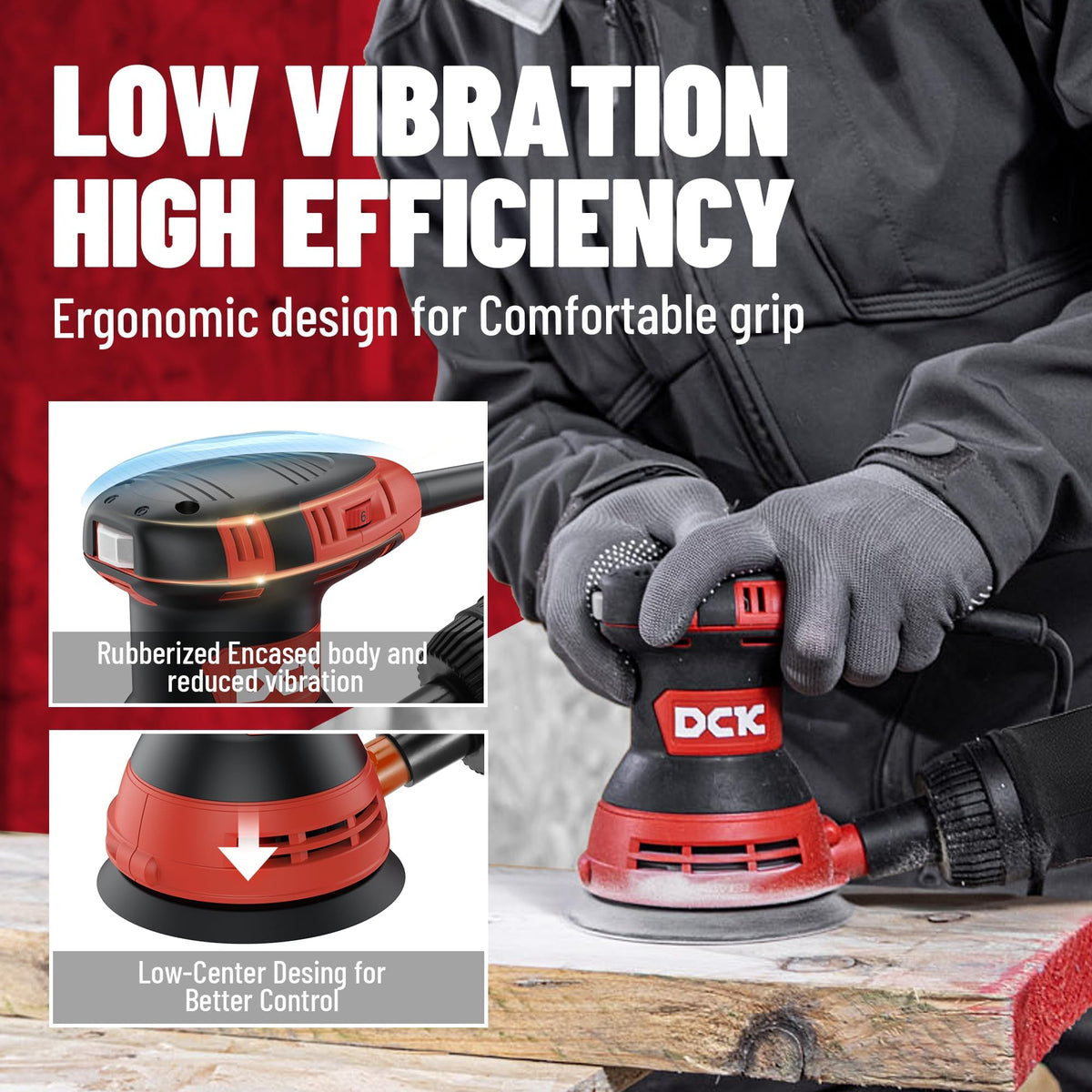 3.0 AMP Corded Random Orbital Sander B808
