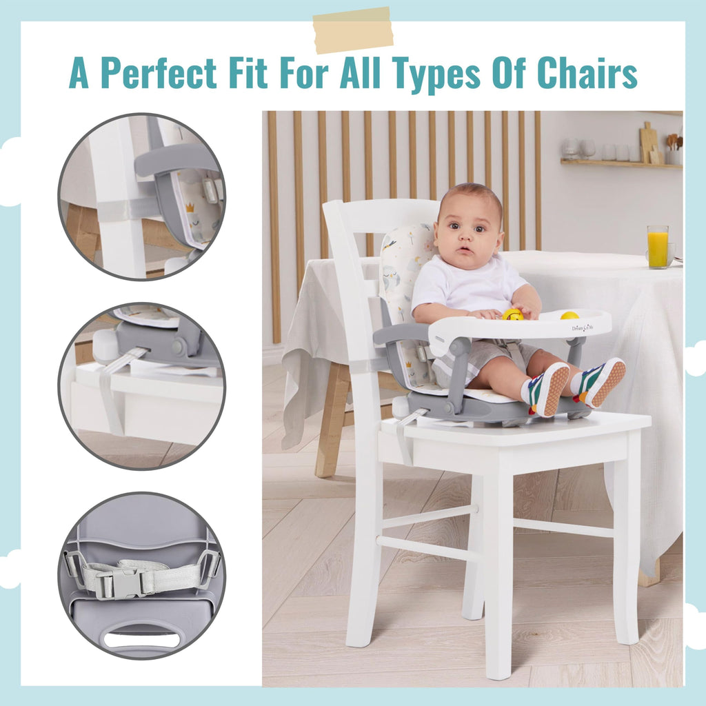 Booster Seat for Babies 6–36 Months, 3-in-1 Adjustable Portable Z113