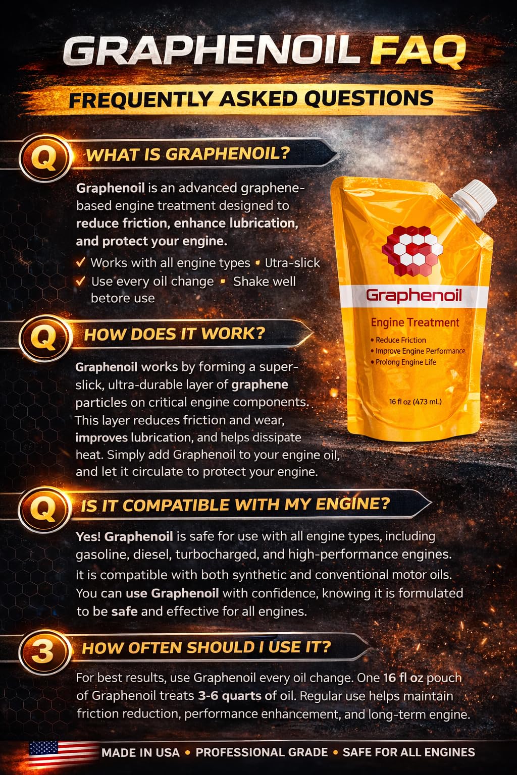 Graphene Engine Treatment 16 oz H57783