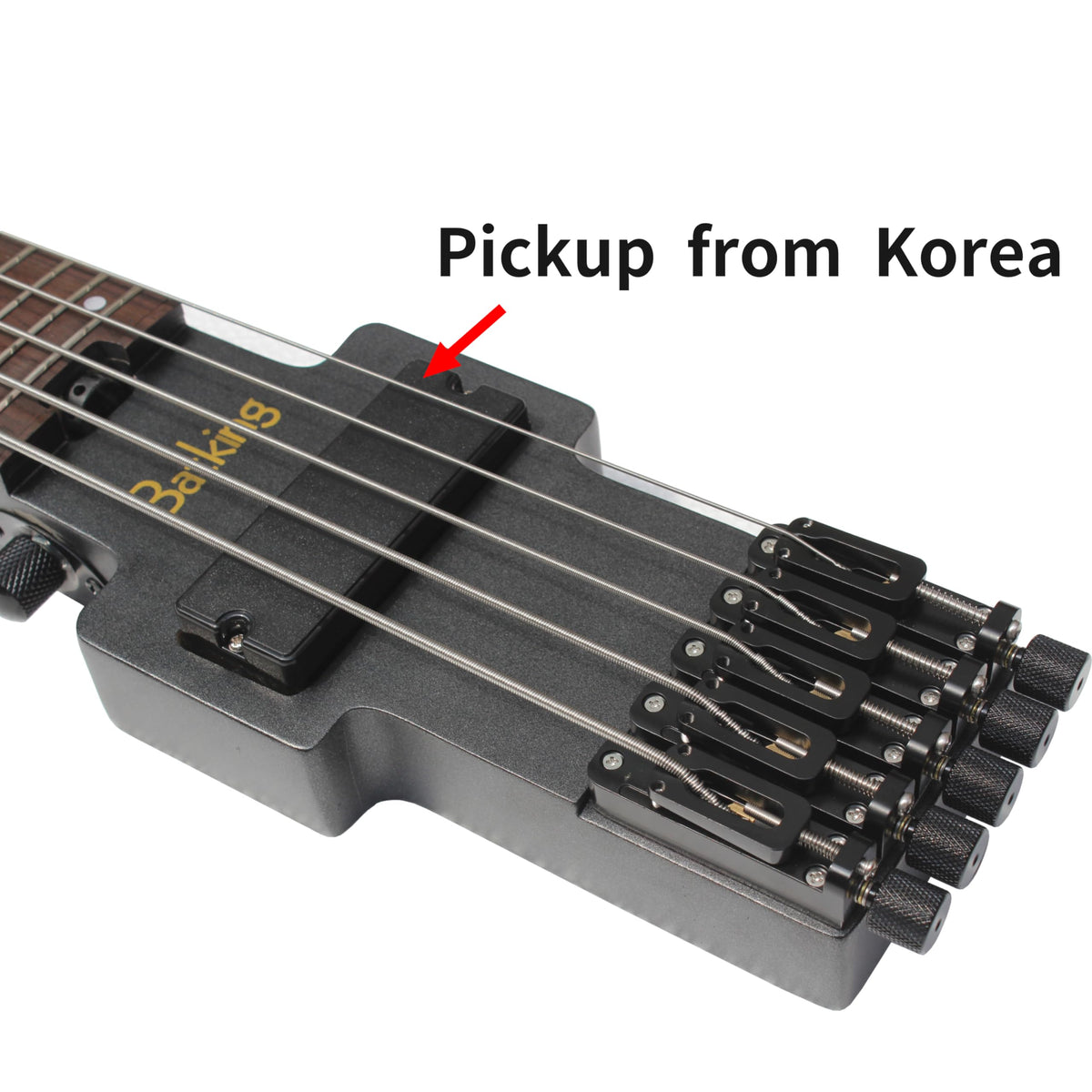 5 Strings Electric Headless Bass Guitar A317