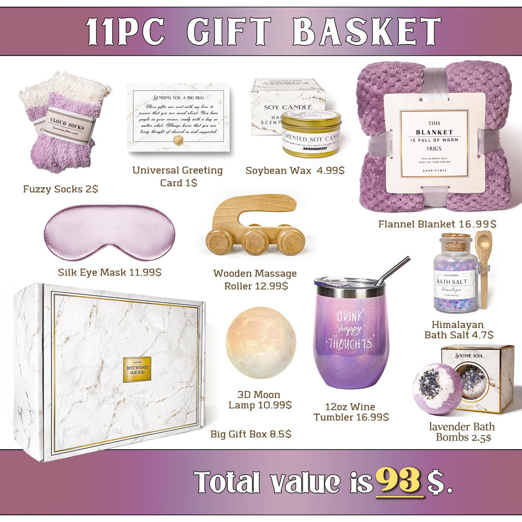 11 Pc Gift Baskets B266