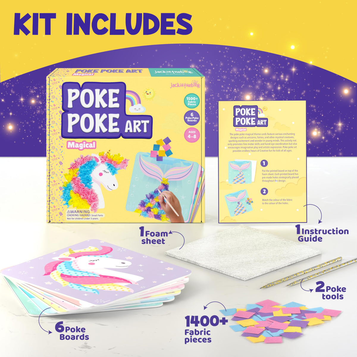 Poke Art Flower Pressing Craft Kit H168