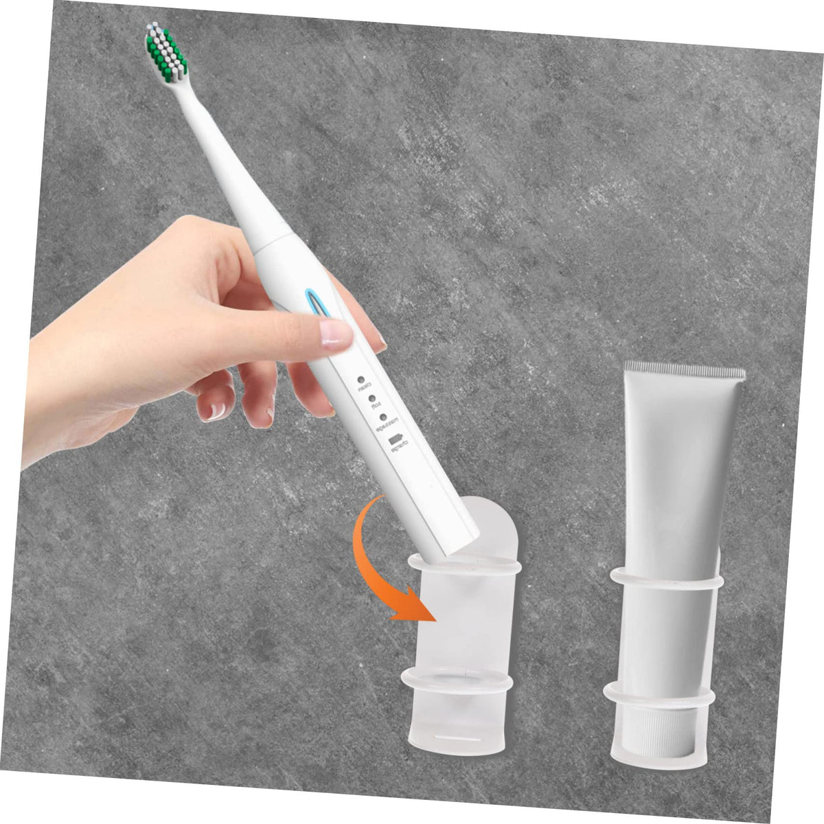 Wall Mount Toothbrush Holder 2 Pack Iron O32252