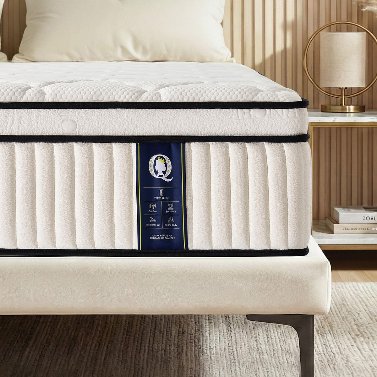 10 Inch Full Size Hybrid Mattress N22766