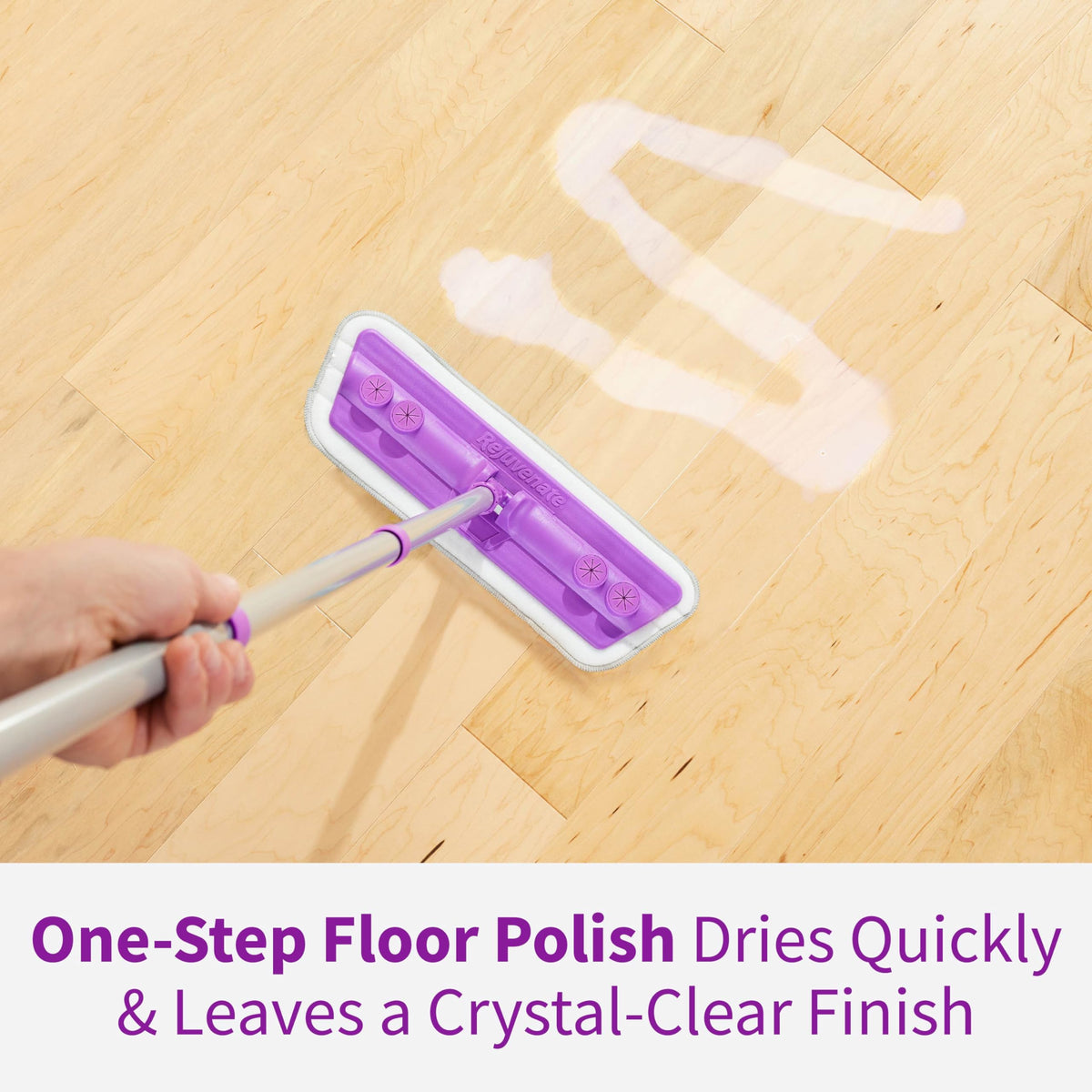 1 Gallon Floor Polish for Sealed Hardwood, Laminate, Vinyl and Tile C521067
