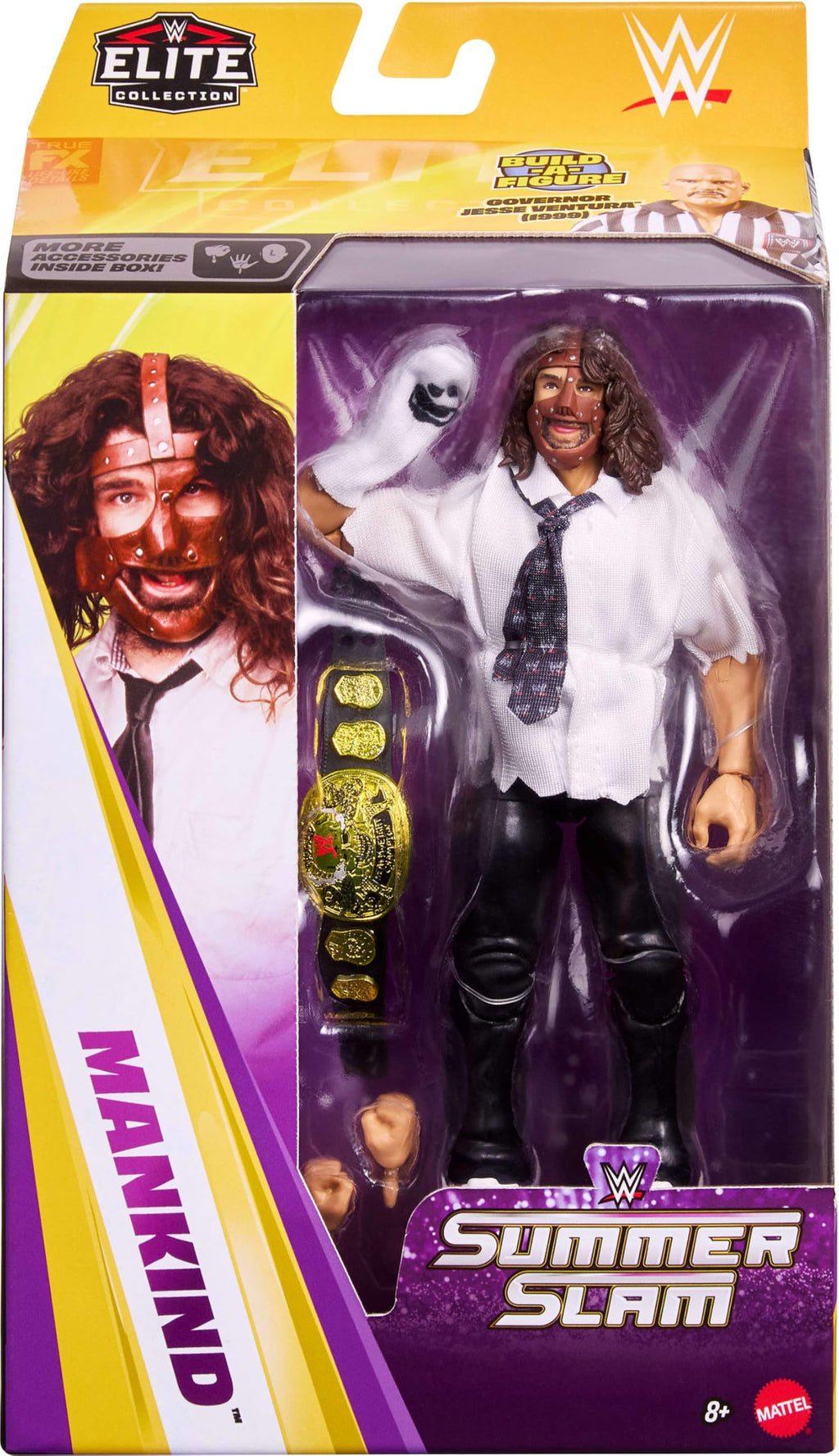 WWE Elite Collection Mankind Action Figure & Accessories J803