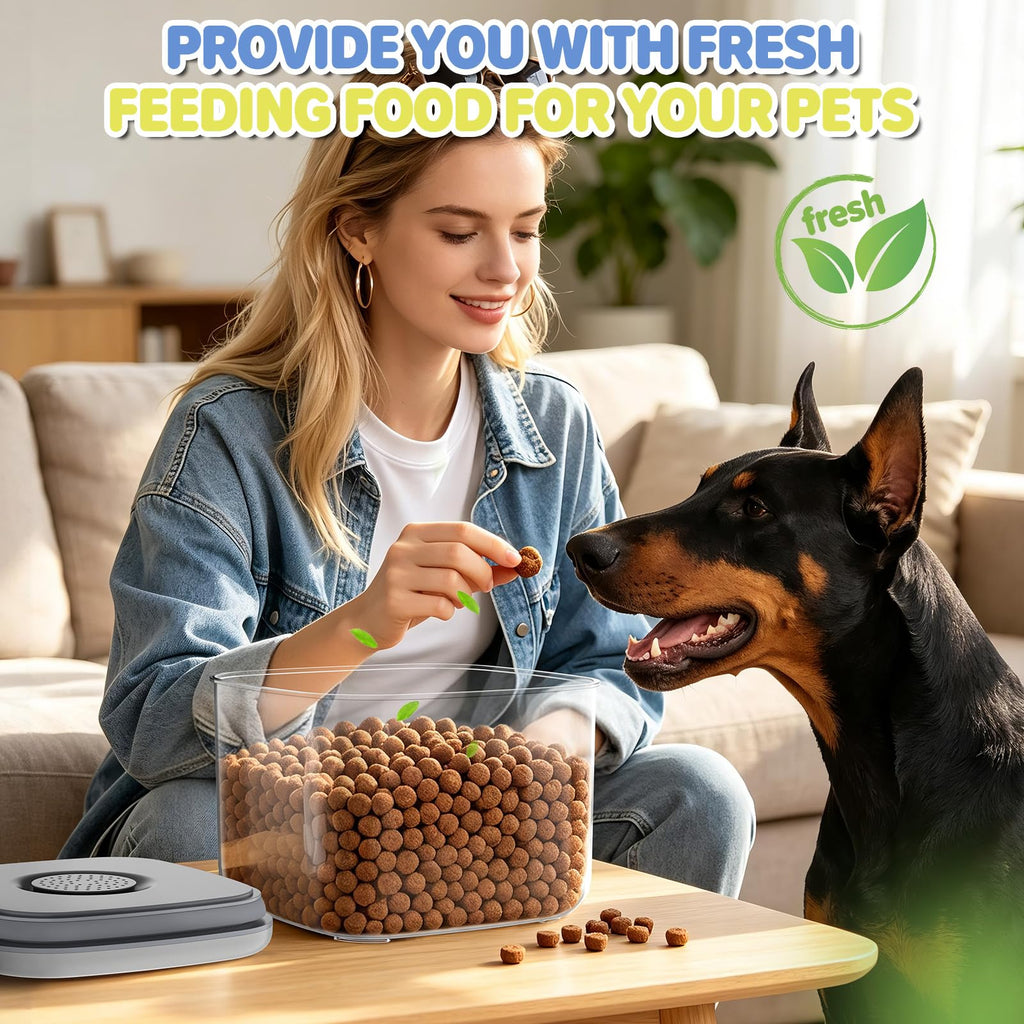 Cat Food Storage Containers With Scooper V4197