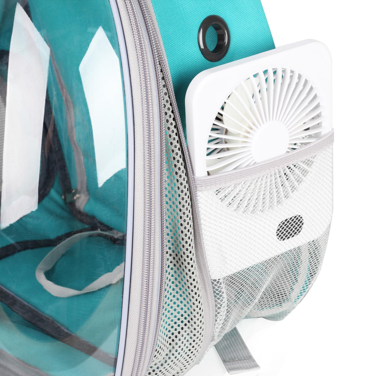 Expandable Cat Backpack with Mini Fan Q1649