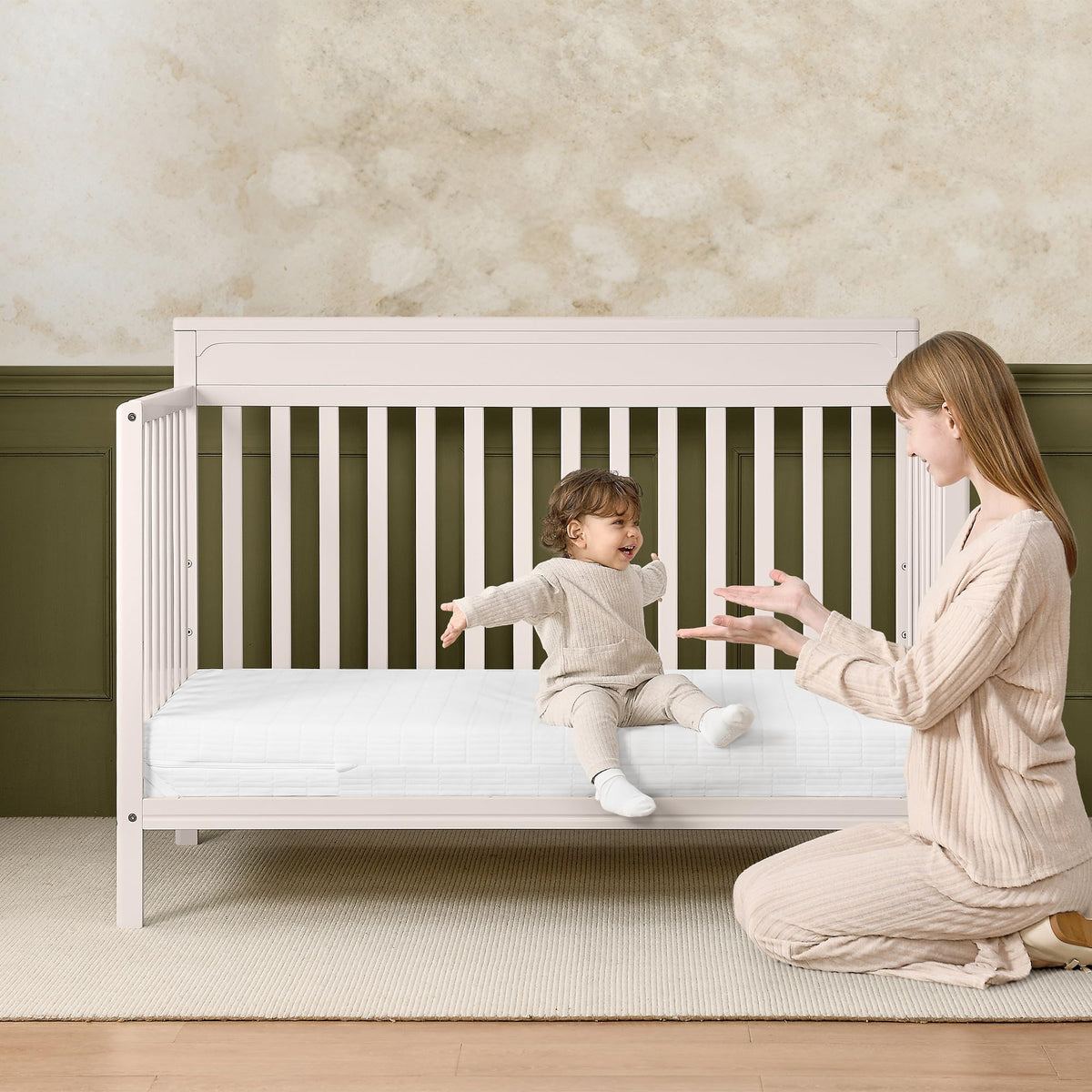 Dual Sided Baby Crib and Toddler Mattress B91354