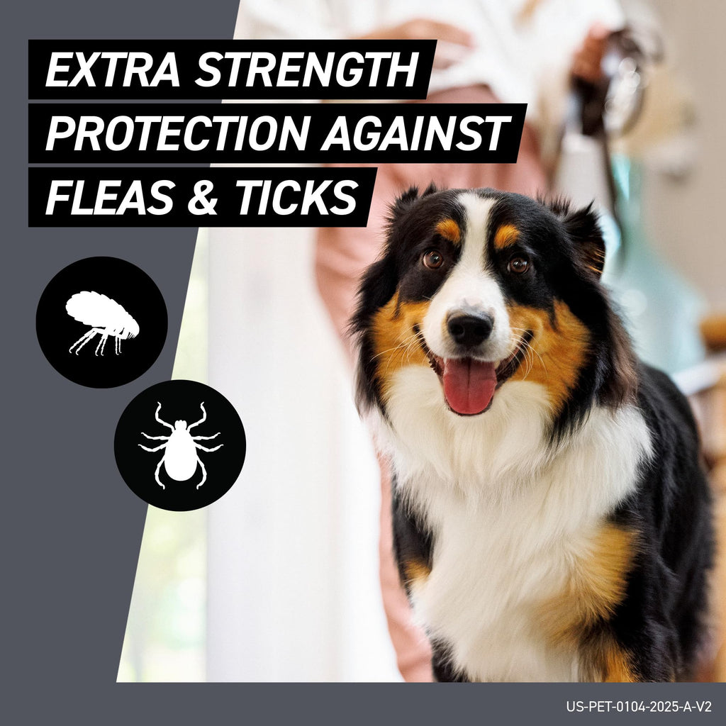 Flea & Tick Treatment for Large Dogs 41-80 lbs Count of 3 D60454