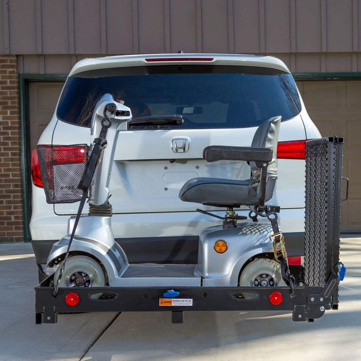 500 lb Wheelchair Scooter Carrier with Ramp R6556