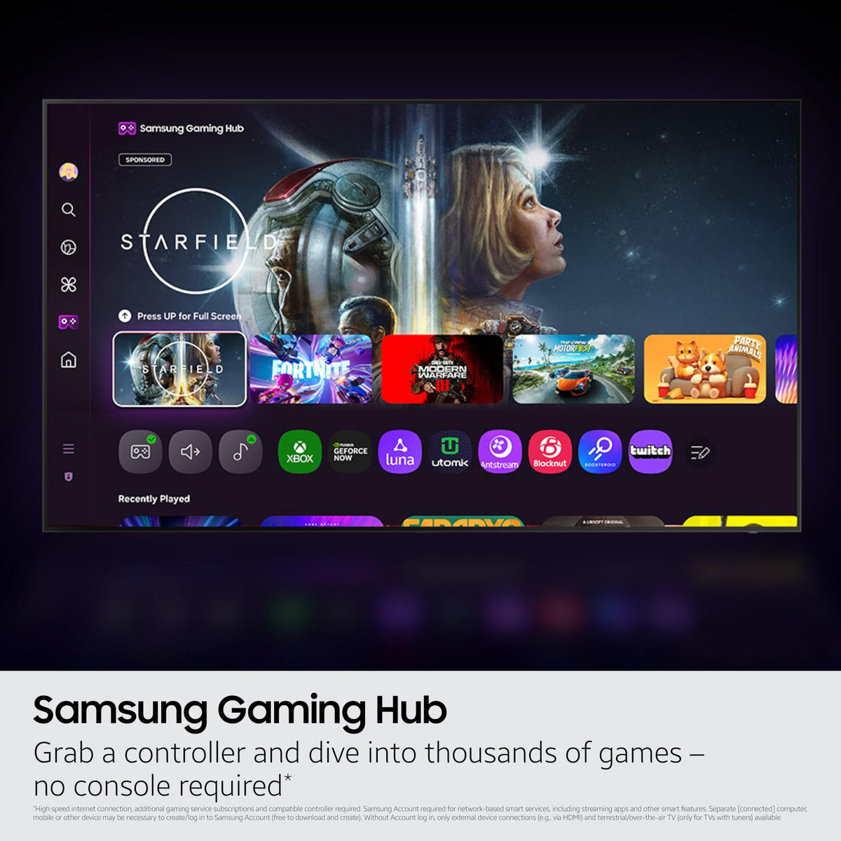 43-Inch Crystal UHD 4K Smart TV G234912