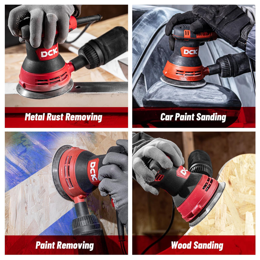 3.0 AMP Corded Random Orbital Sander B808