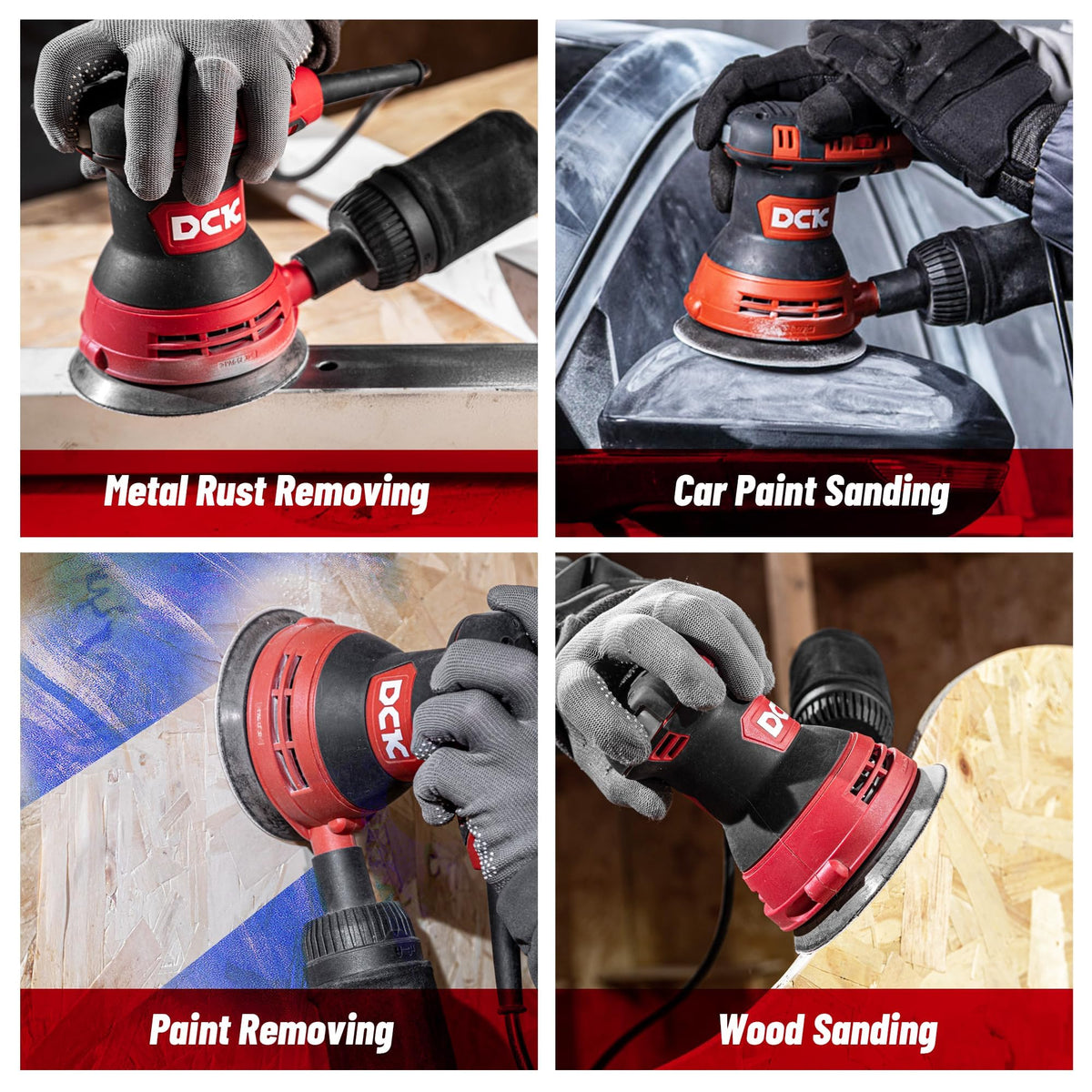 3.0 AMP Corded Random Orbital Sander B808
