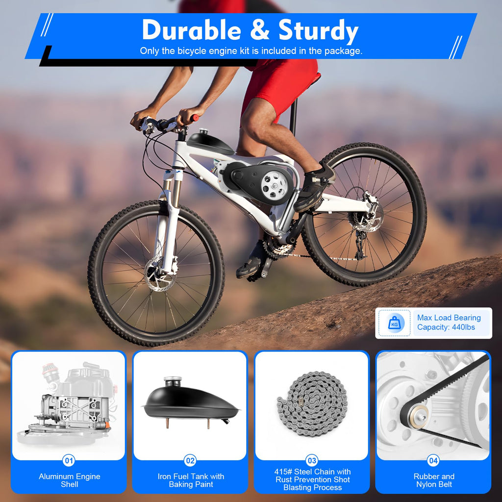 2-Stroke Air-Cooling Bicycle Engine Kit D465