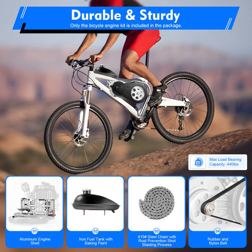 2-Stroke Air-Cooling Bicycle Engine Kit D465