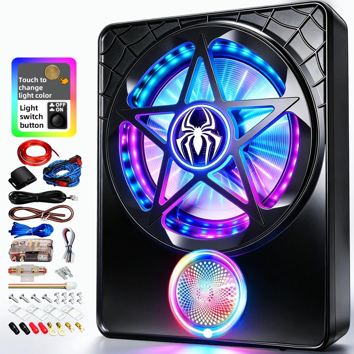 10" Powered Under Seat Subwoofer with Amp Z83796