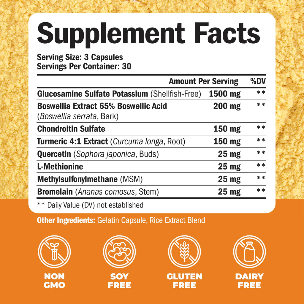 Turmeric Curcumin Supplement with Boswellia Serrata Extract A4271