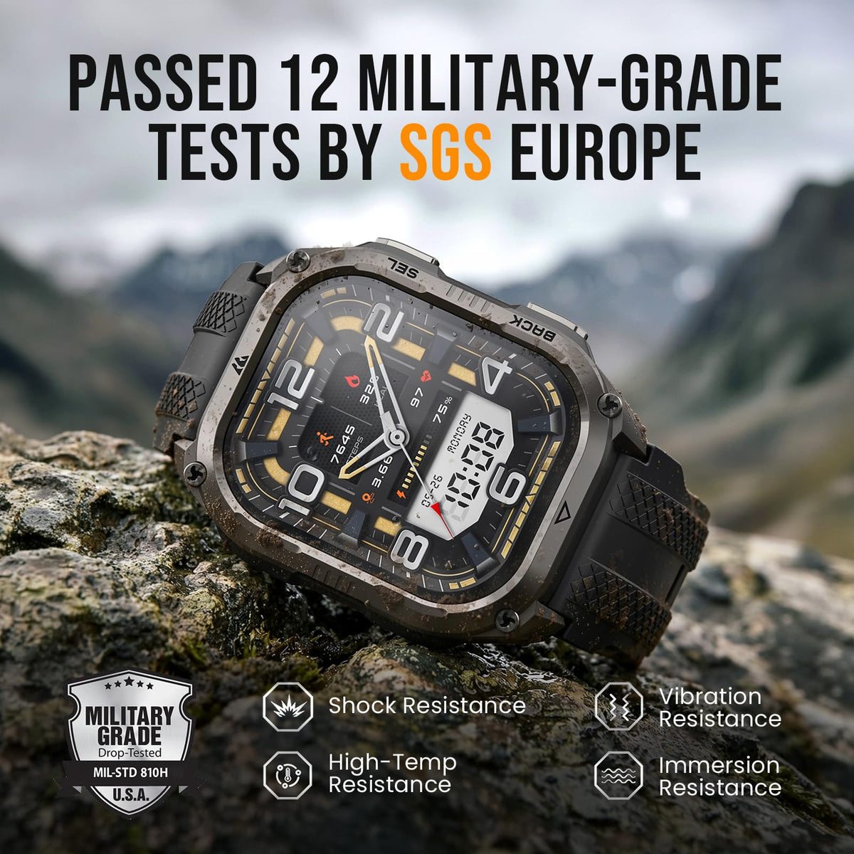 Smart Watch with GPS, Waterproof, 15-Day Battery Q58741