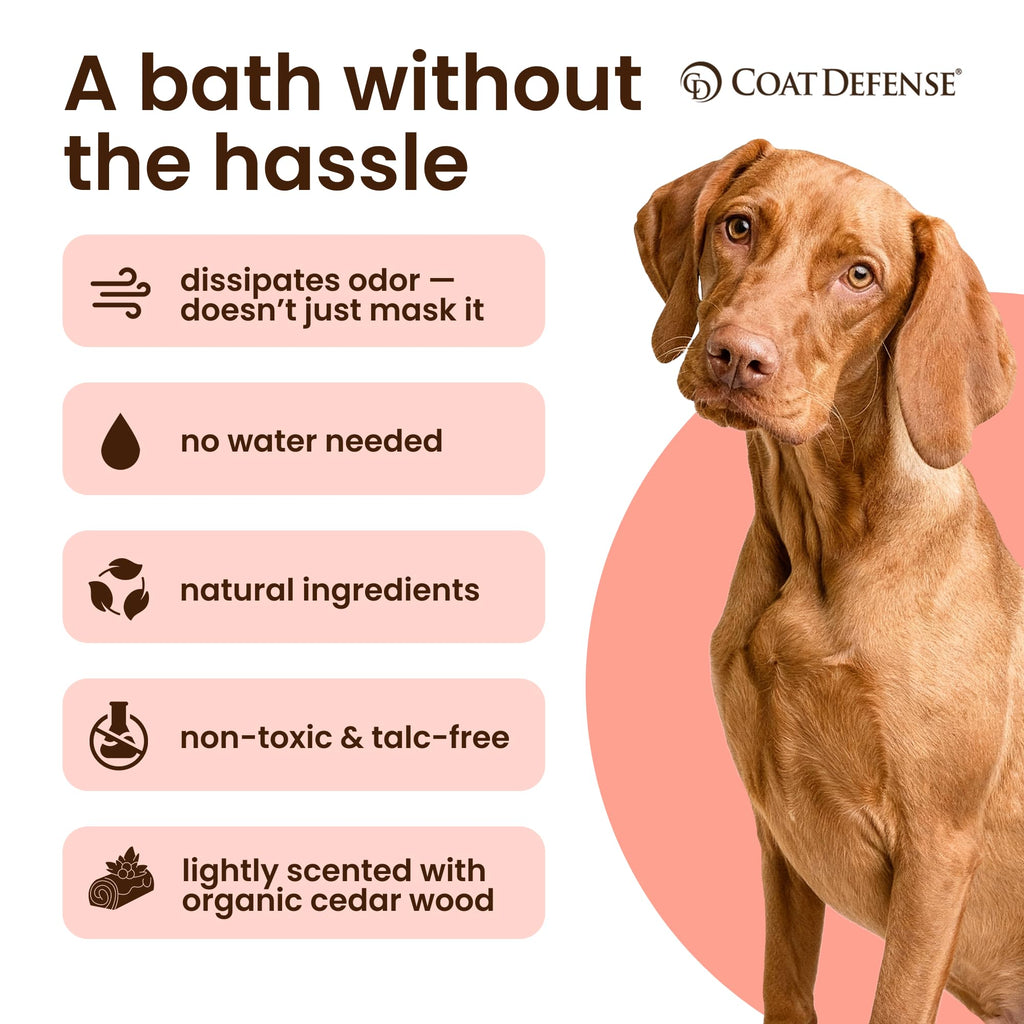 3.5 oz Waterless Dog Shampoo & Pet Deodorizer H7826