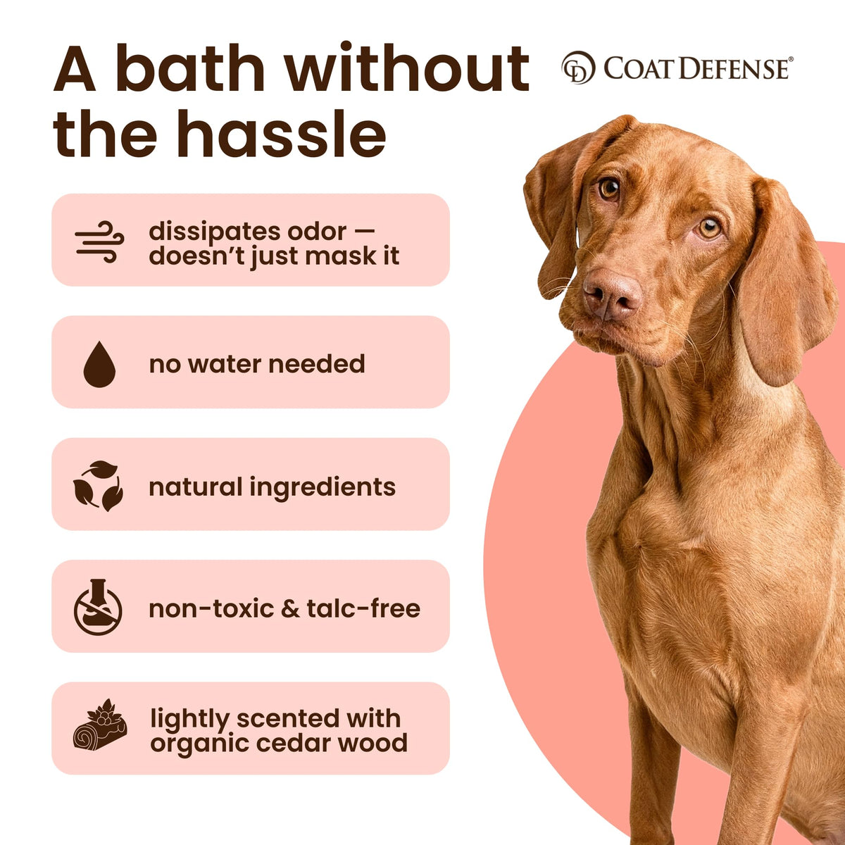 3.5 oz Waterless Dog Shampoo & Pet Deodorizer H7826