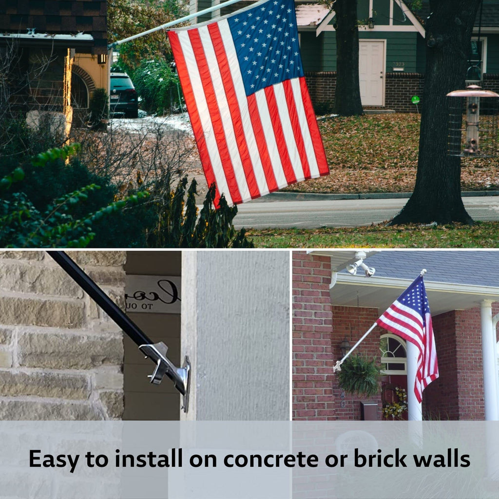 1 Inch Stainless Steel Flag Pole Holder P7766