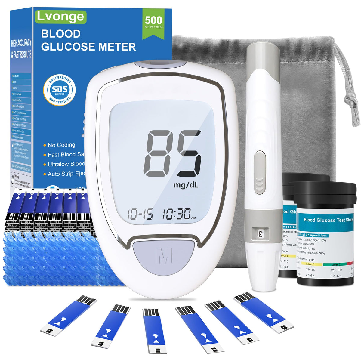Blood Sugar Monitor Kit N93809