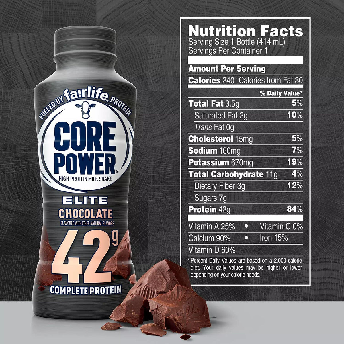 Chocolate Protein Shake 14 fl. oz 8 pk X656
