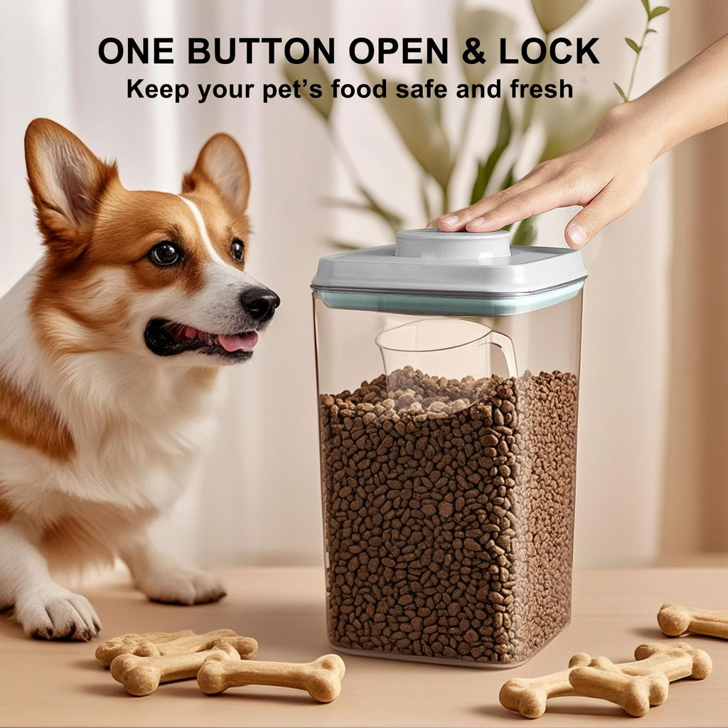 4L Airtight Dog Food Storage Container with Scoop N4156