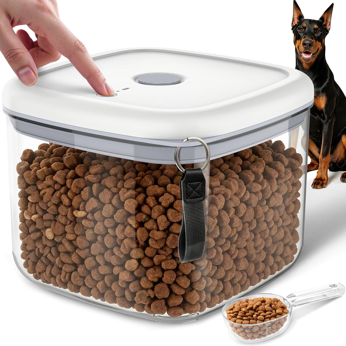 Cat Food Storage Containers With Scooper V4197