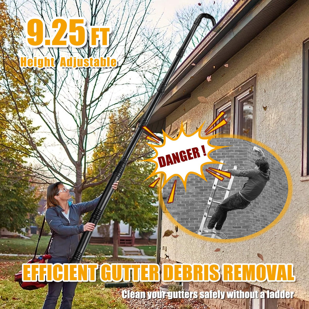 Gutter Cleaning Kit 9.25 ft with Reflector R232594
