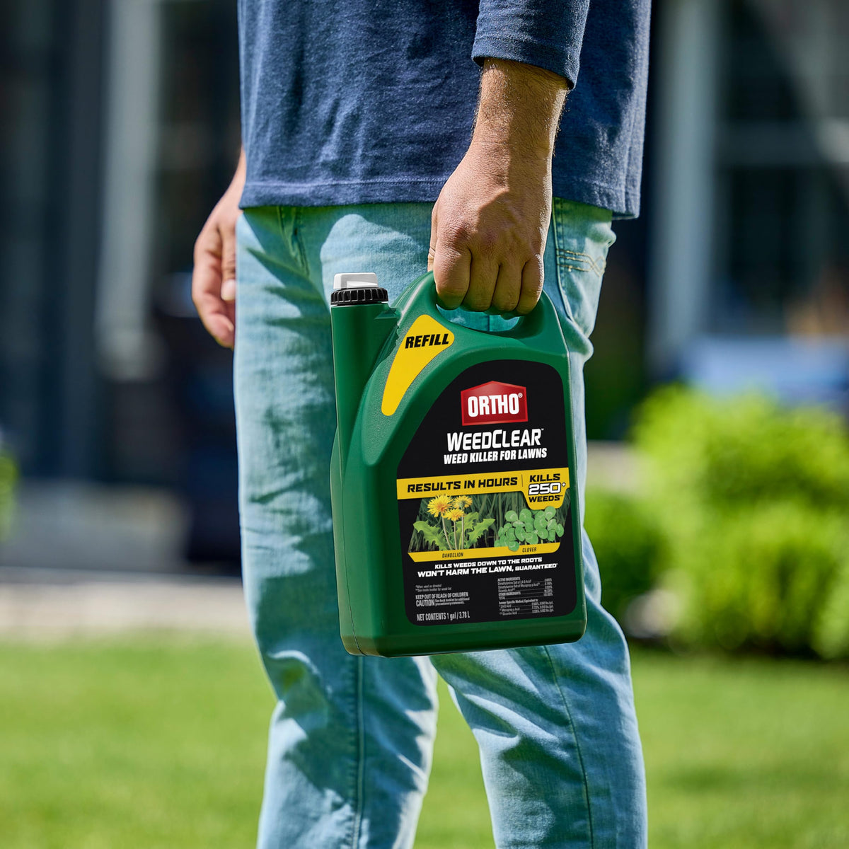 Weed Killer for Lawns Refill, 1 Gal. H412