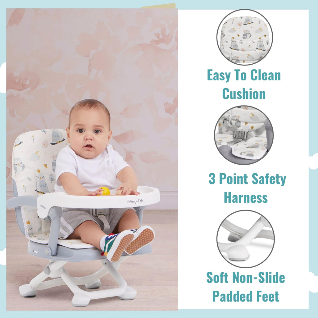 Booster Seat for Babies 6–36 Months, 3-in-1 Adjustable Portable Z113